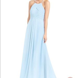 Sky Blue Azazie Bridesmaid/formal dress